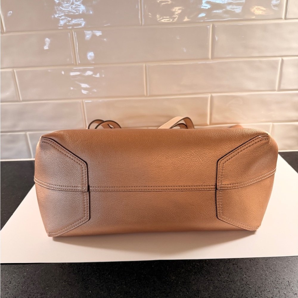 Kate Spade Rose Gold Reversible Tote - Picture 2 of 16